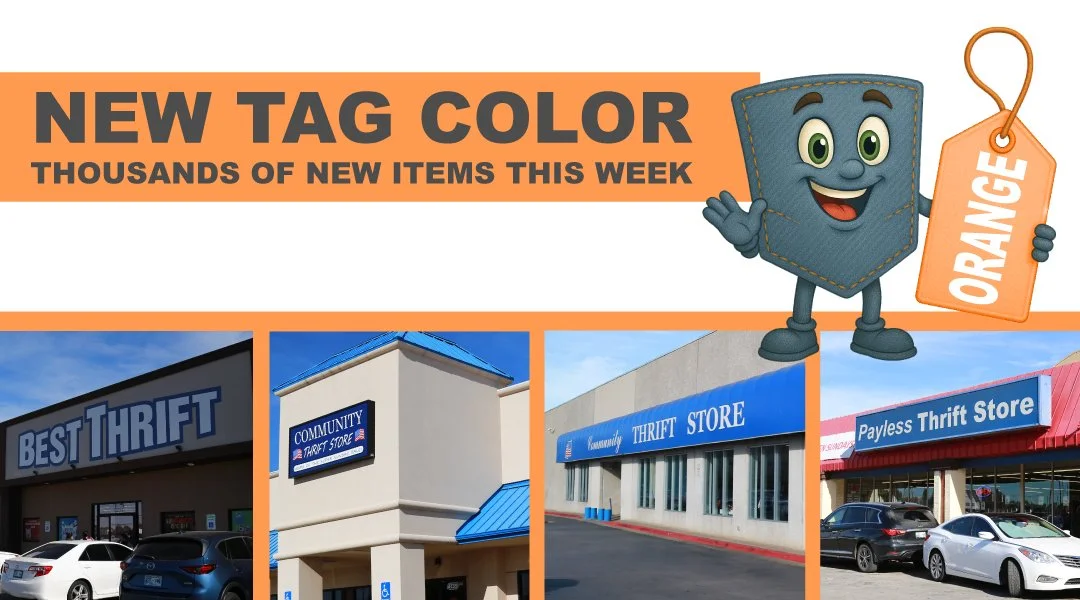 NEW TAGS ARRIVING THIS WEEK 