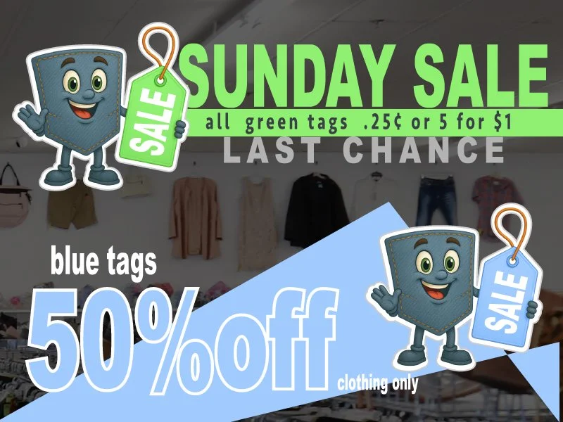 Super Sunday Sale on 1-18-26