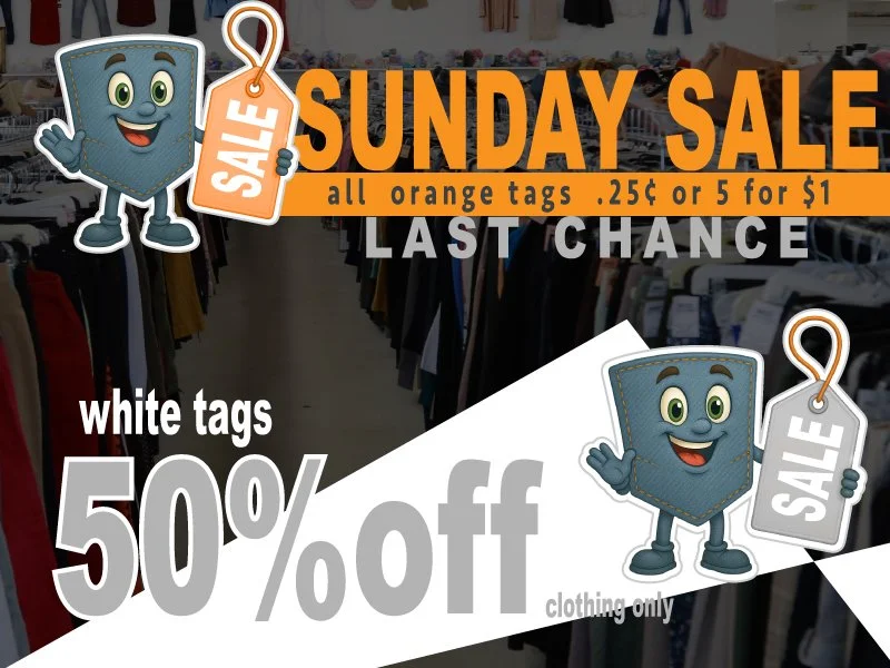 Super Sunday Sale on Jan. 4th