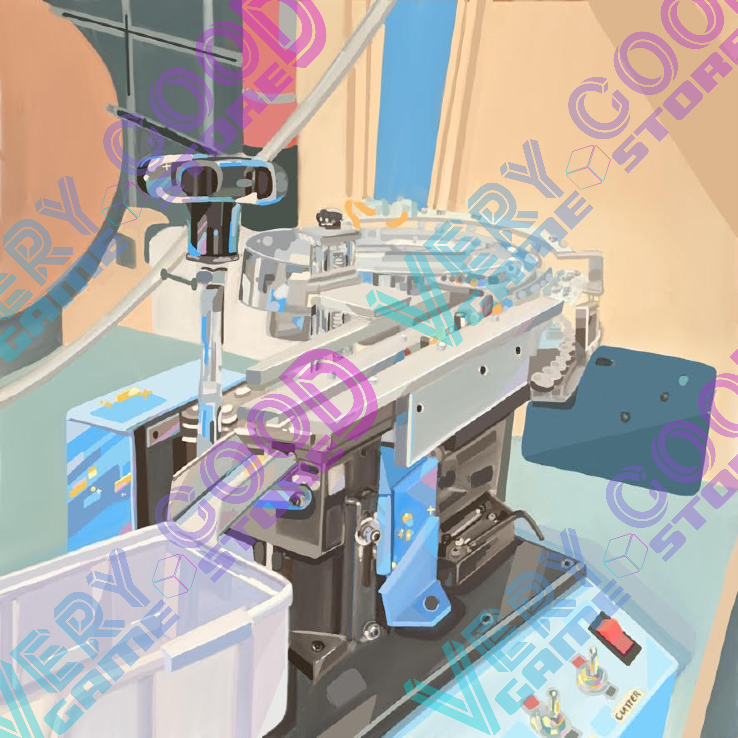 Machine 4x4 Print