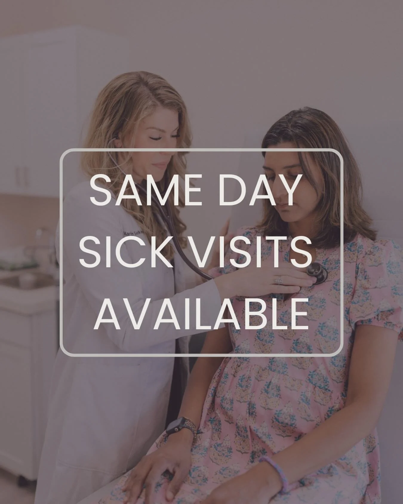 At CPCIM, we believe you shouldn&rsquo;t have to wait to be seen for a sick visit, so that is why we have open slots available most days so you can be seen when you aren&rsquo;t feeling 100%.

Whether you have an upper respiratory infection, UTI symp