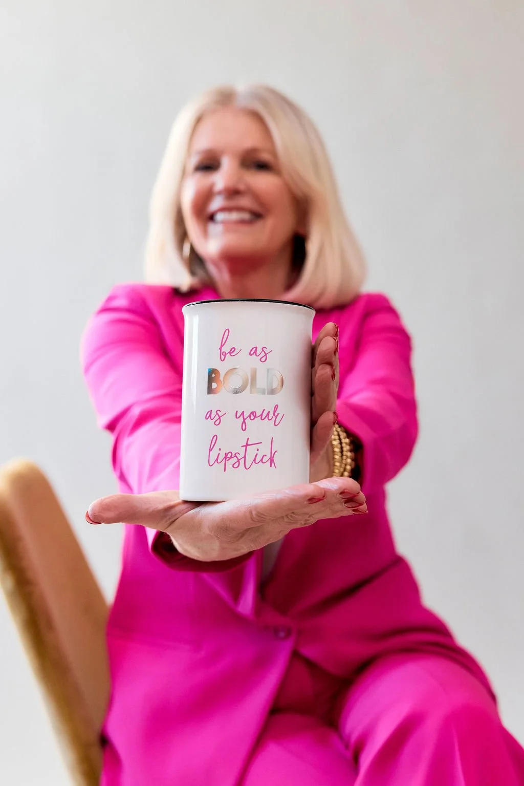 Lisa Axios be as BOLD as your lipstick