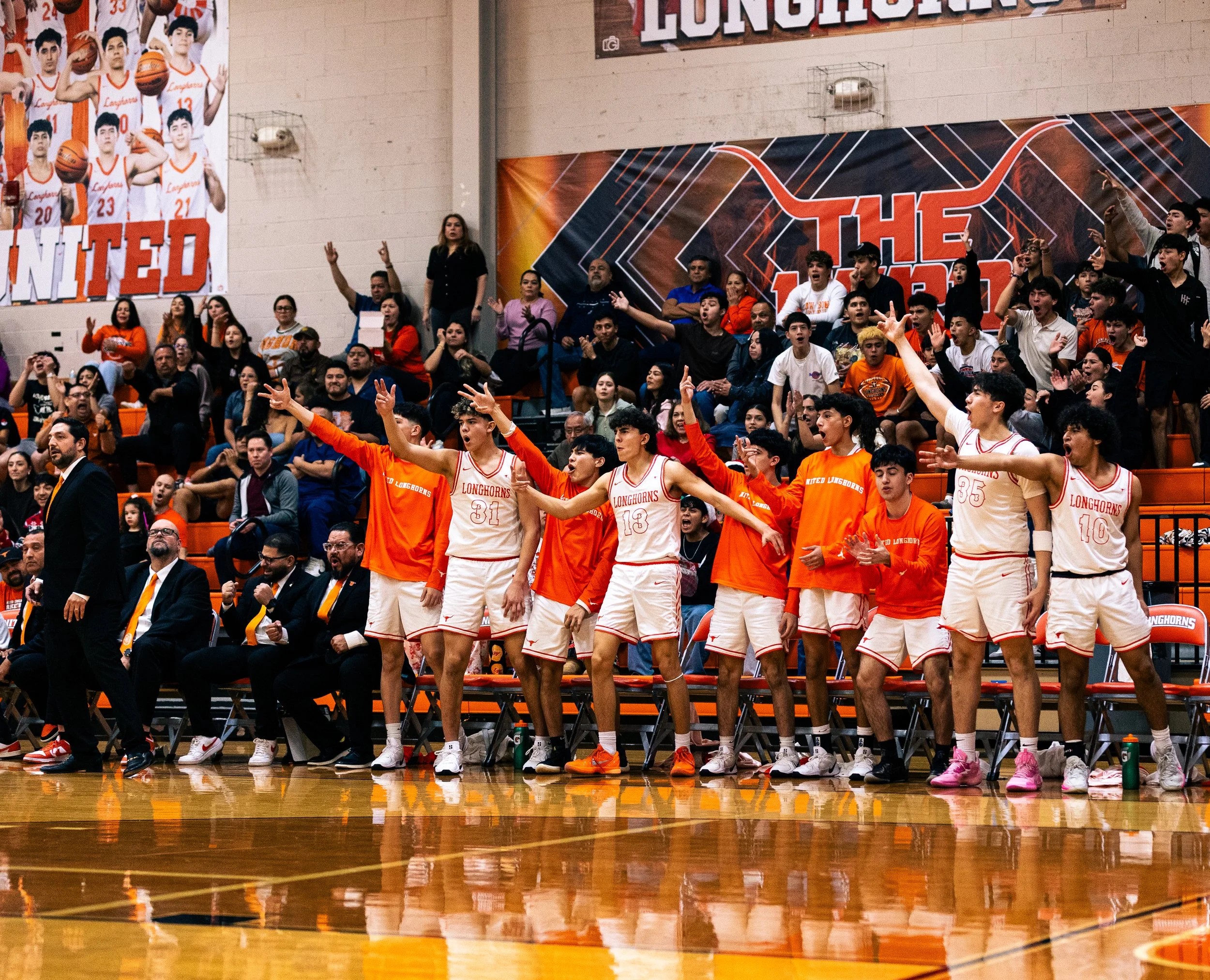United Longhorns Boys Basketball vs Nixon Mustangs