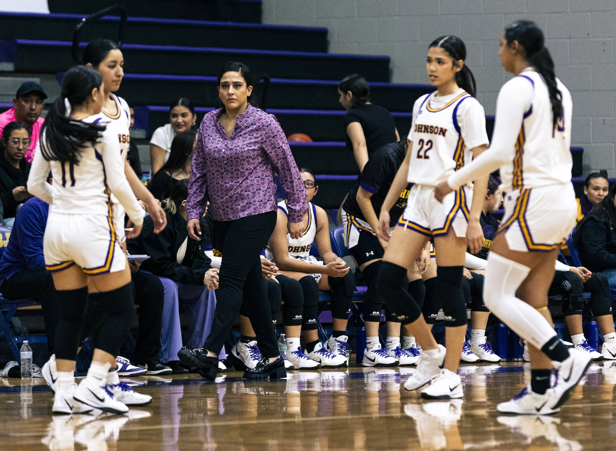 Johnson Lady Wolves vs Nixon Lady Mustangs