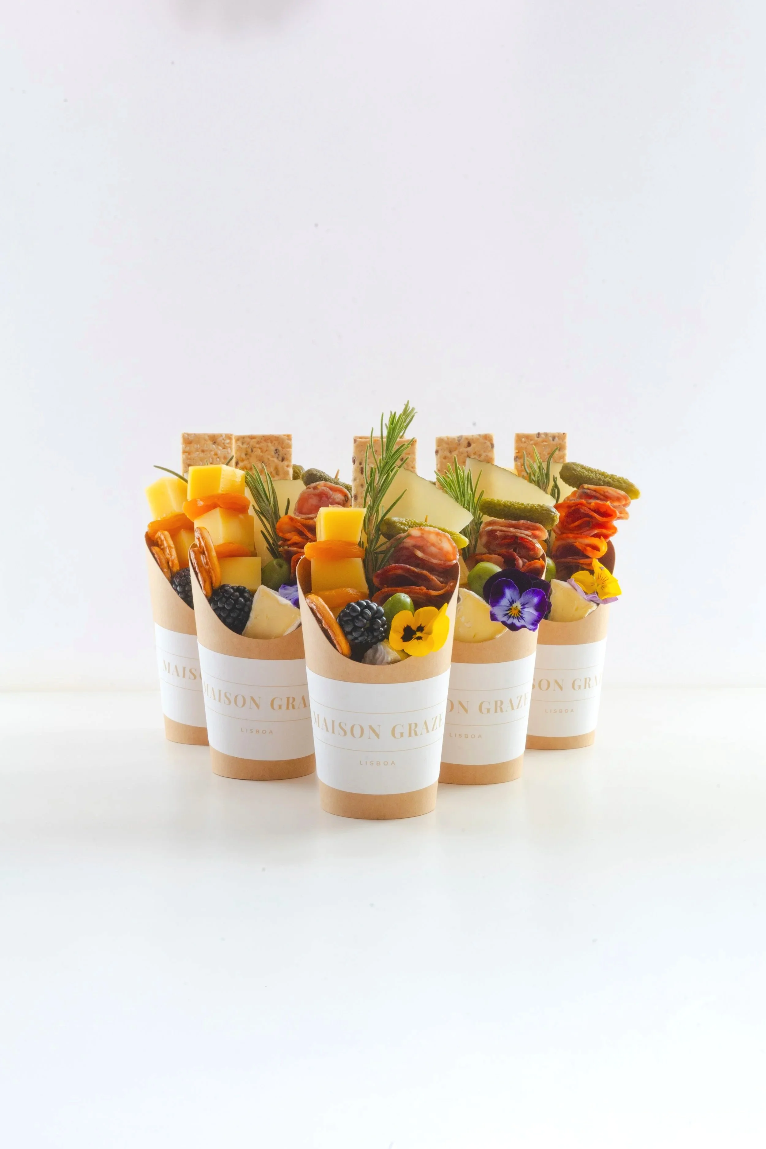 Curated cheese and charcuterie box with premium presentation