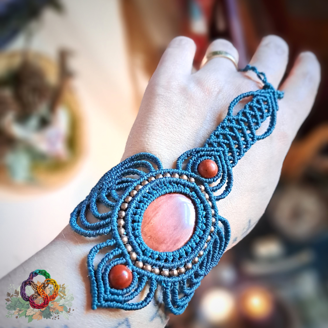 Red Jasper Emerald Green Ring Bracelet 1.png