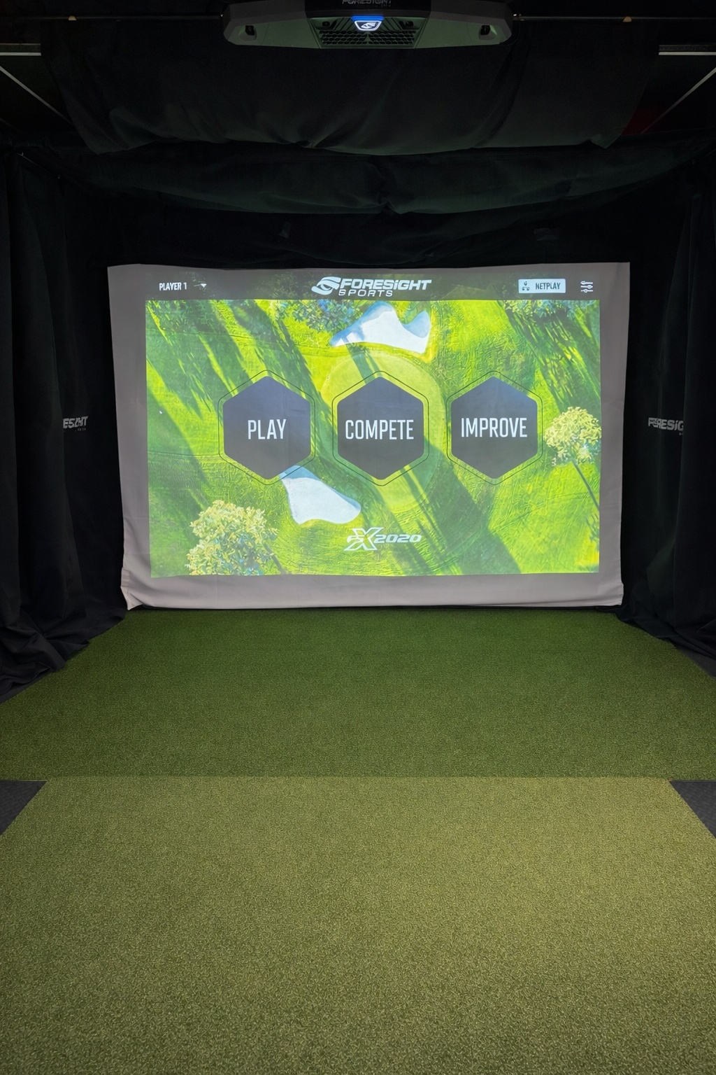 Indoor Golf Simulator Robinson