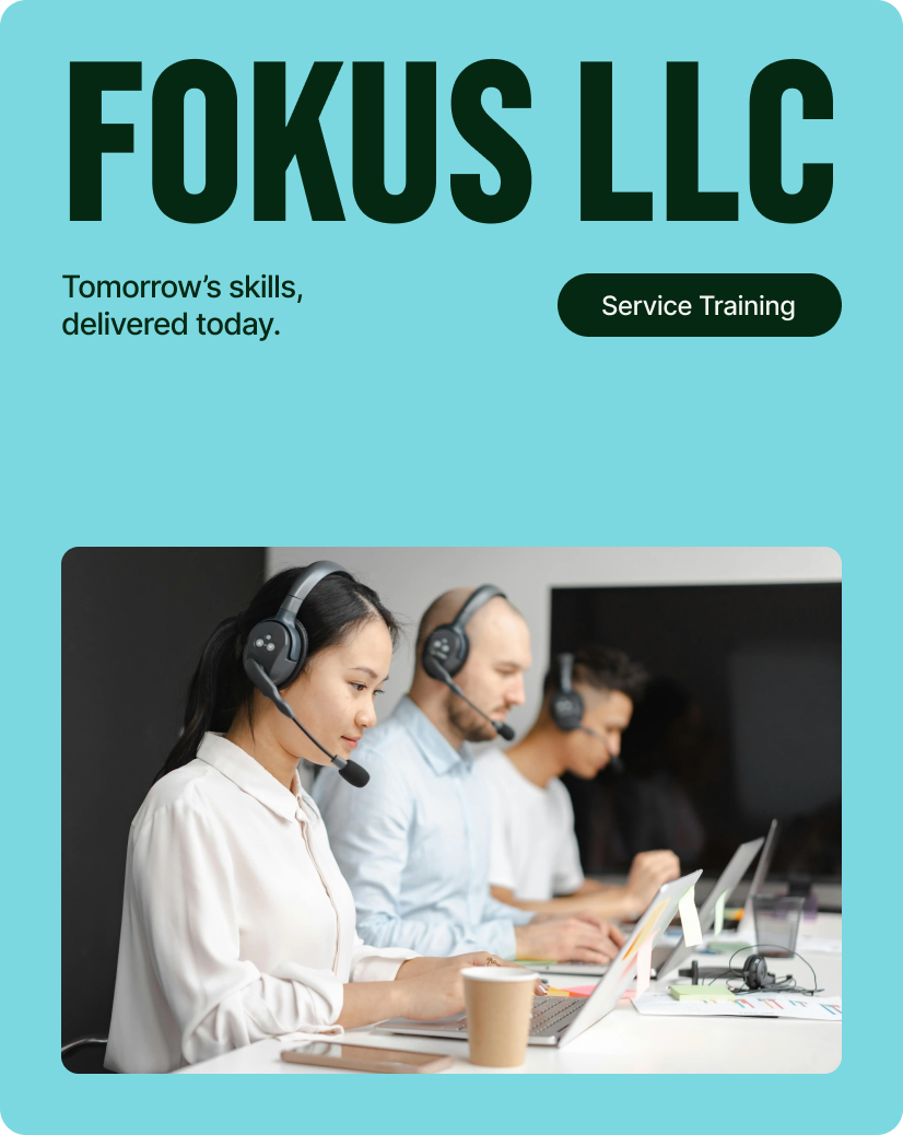 This image showing that fokus group's team is working on.