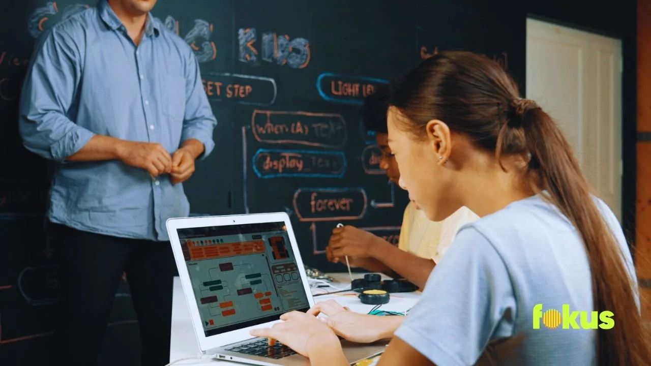 two person are talking about a learning and development strategy