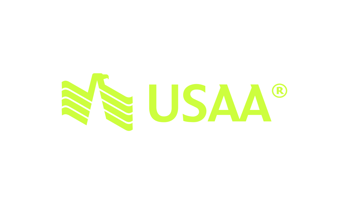 USAA logo.