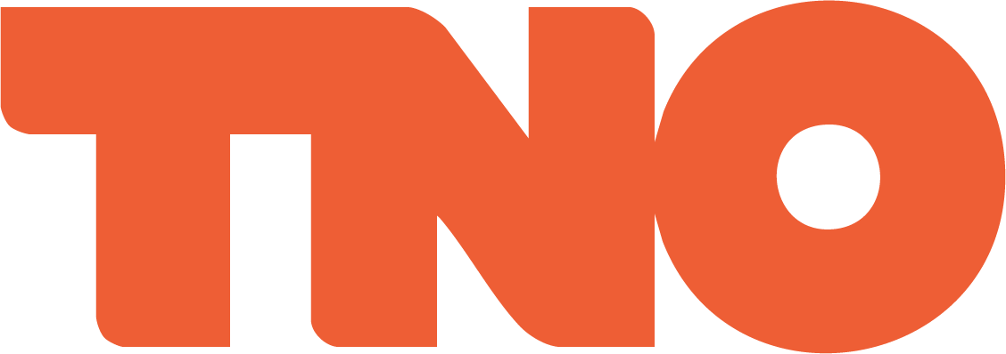 The logo of TNT, a television network, in bold orange letters on a black background.
