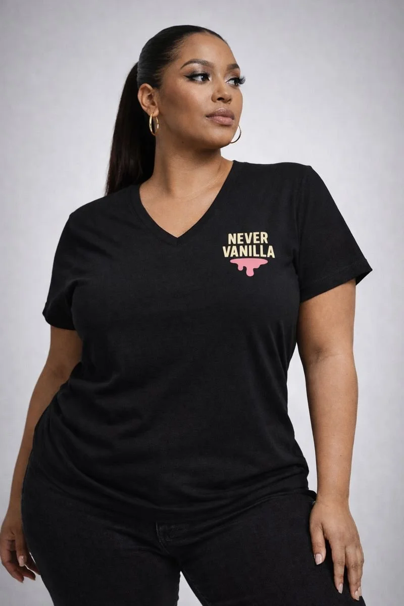 Never Vanilla V-Neck