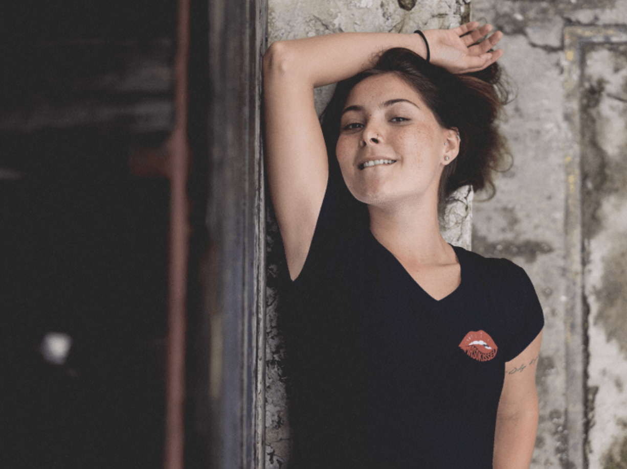 Masokissed V-Neck Tee