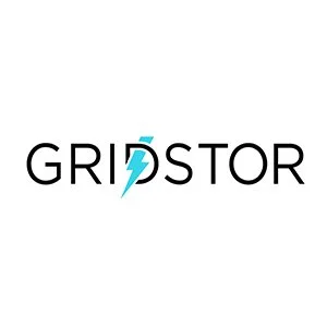 Gritstorm logo with black text and blue lightning bolt between 'Grit' and 'Storm'