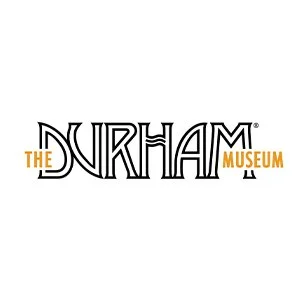 The Durham Museum logo with the text 'The Durham Museum' in black and gold.