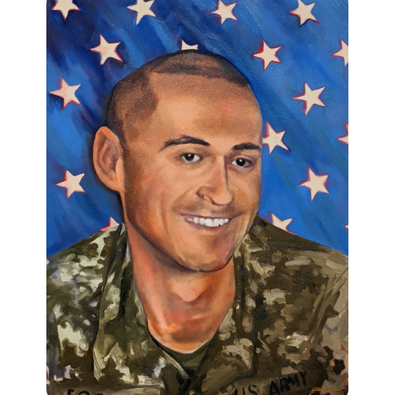 "Jason Bogar" — 26" x 36" — Oil on Canvas — 2026