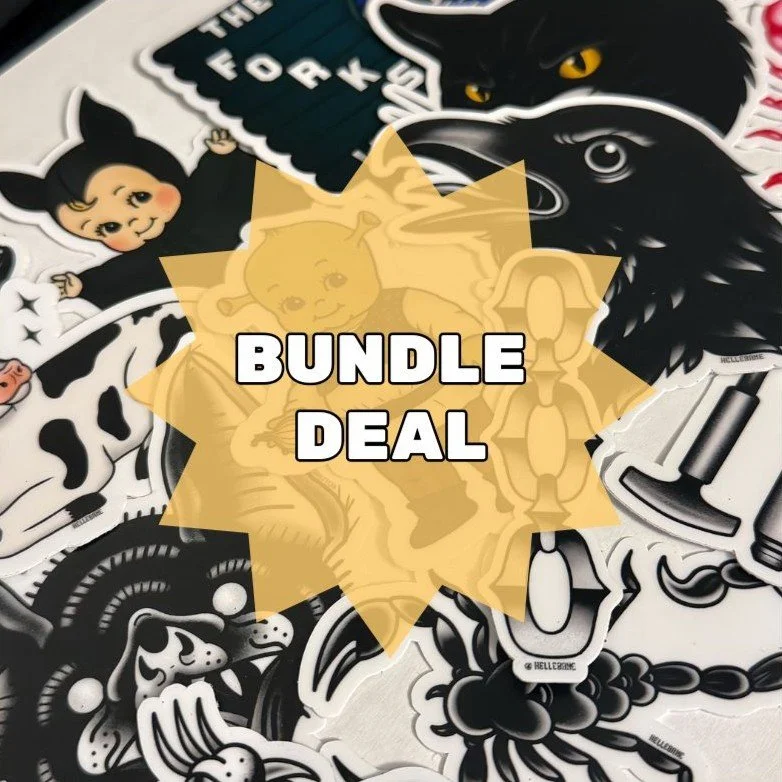 STICKER BUNDLE DEAL | 3 FOR $12 | 5 FOR $16