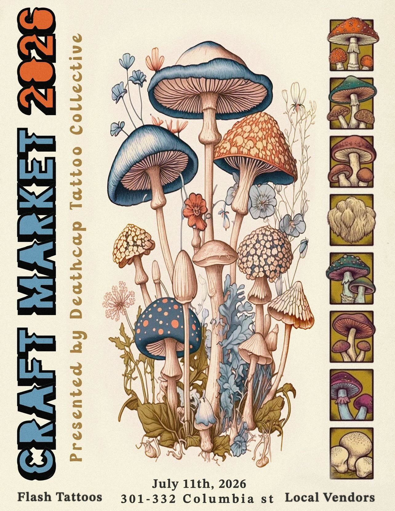 Deathcap Tattoo Craft Market