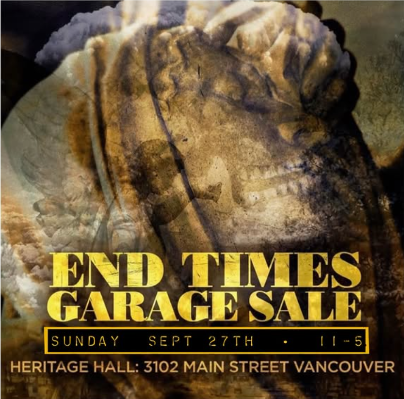 End Times Garage Sale