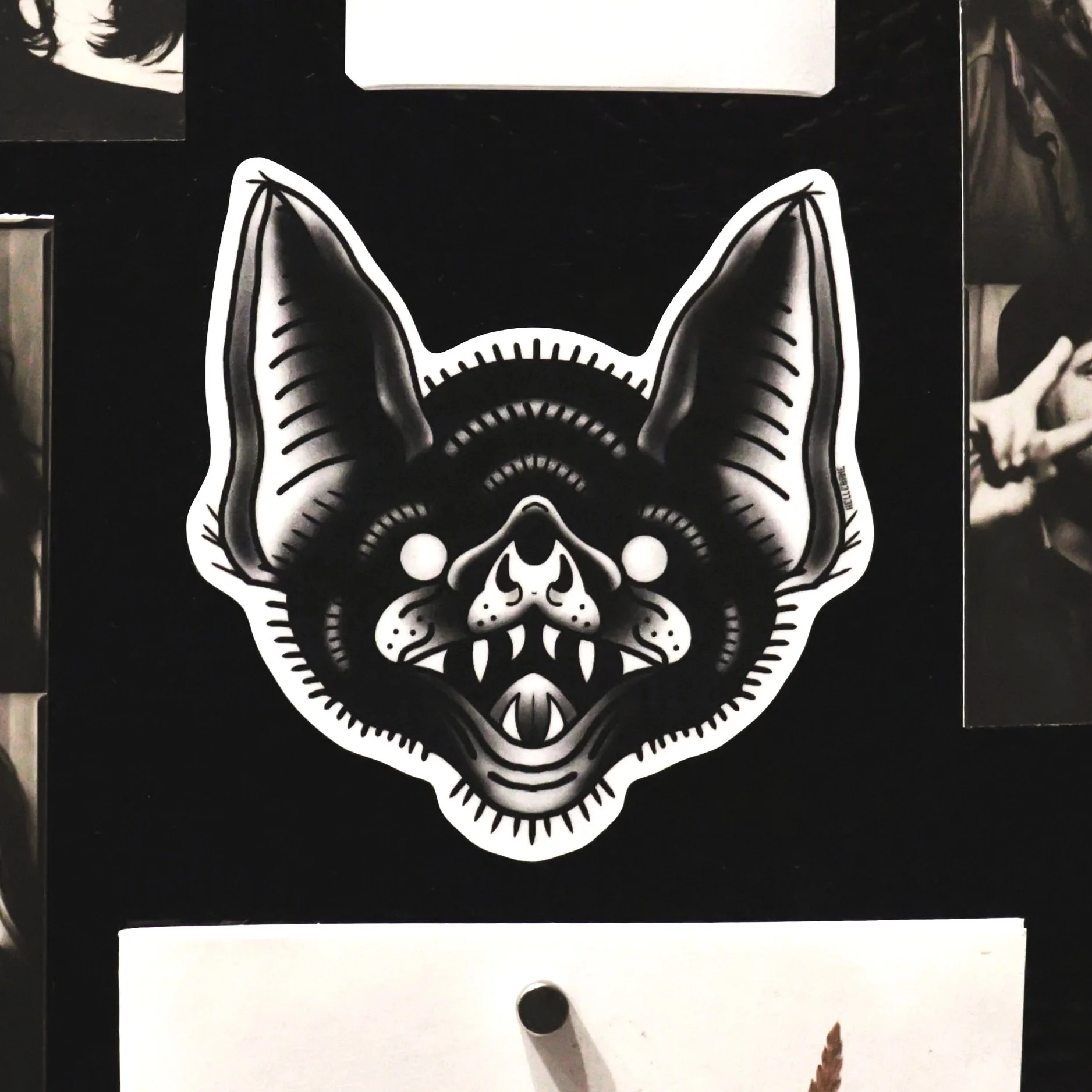 Bat Head Magnet