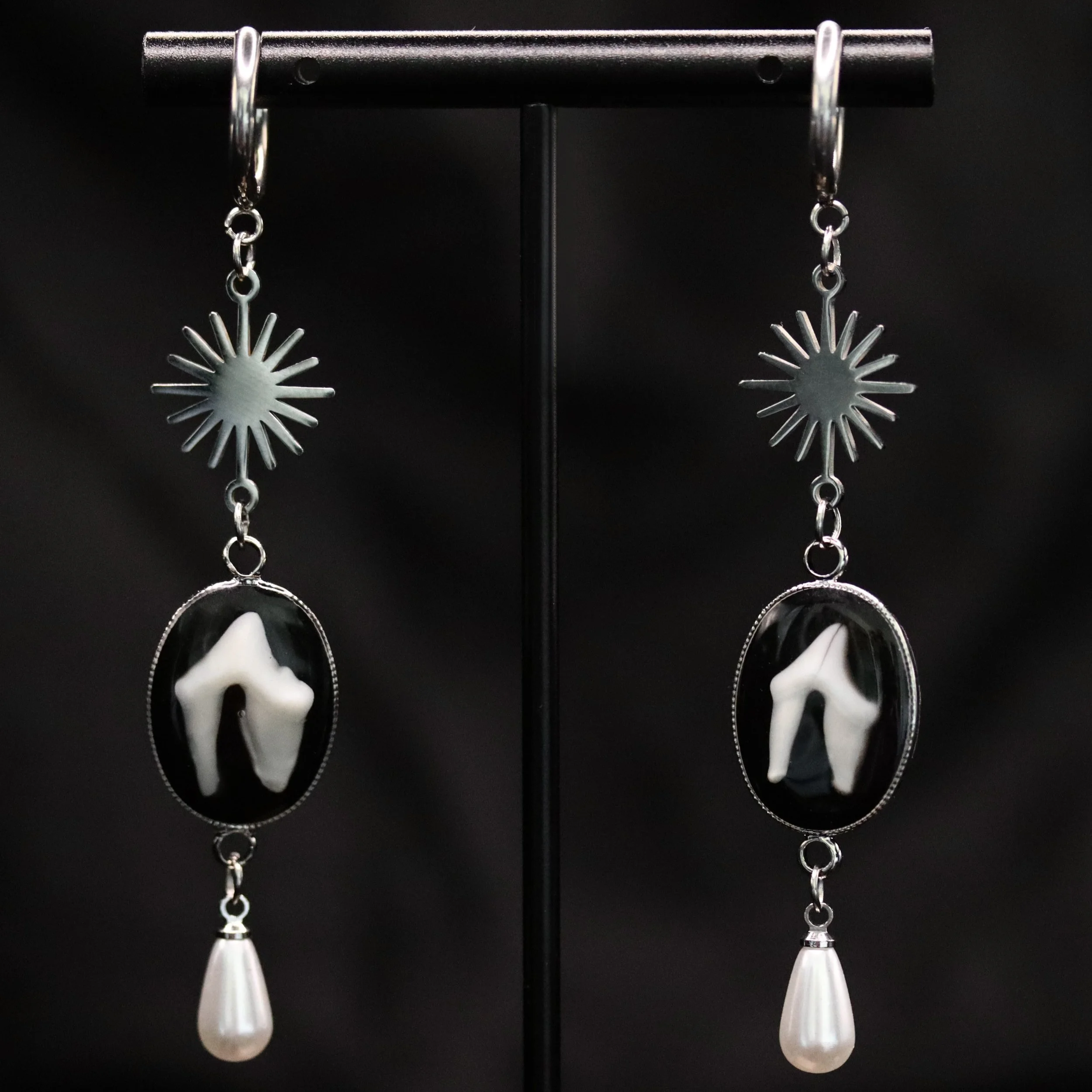 Pearl Solstice Earrings | Silver or Gold