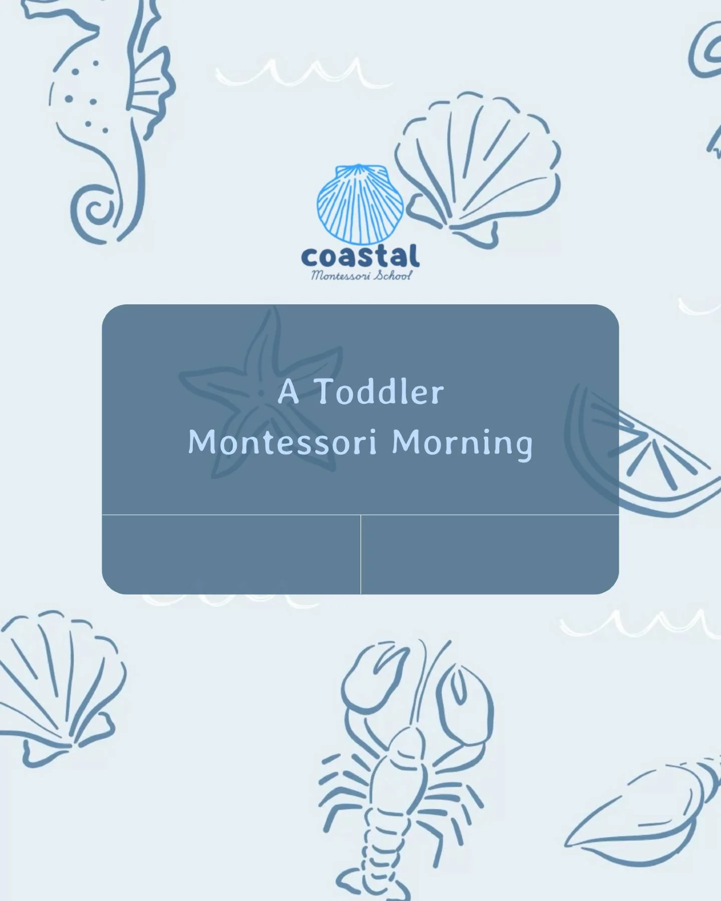 A Montessori toddler morning (18months - 3 yrs old) ☀️

Here&rsquo;s what a typical morning rhythm looks like in our toddler classroom:

✨ Arrival &amp; independent transition
✨ Morning work cycle
✨ Snack
✨ Circle time
✨ Outdoor play

The consistency