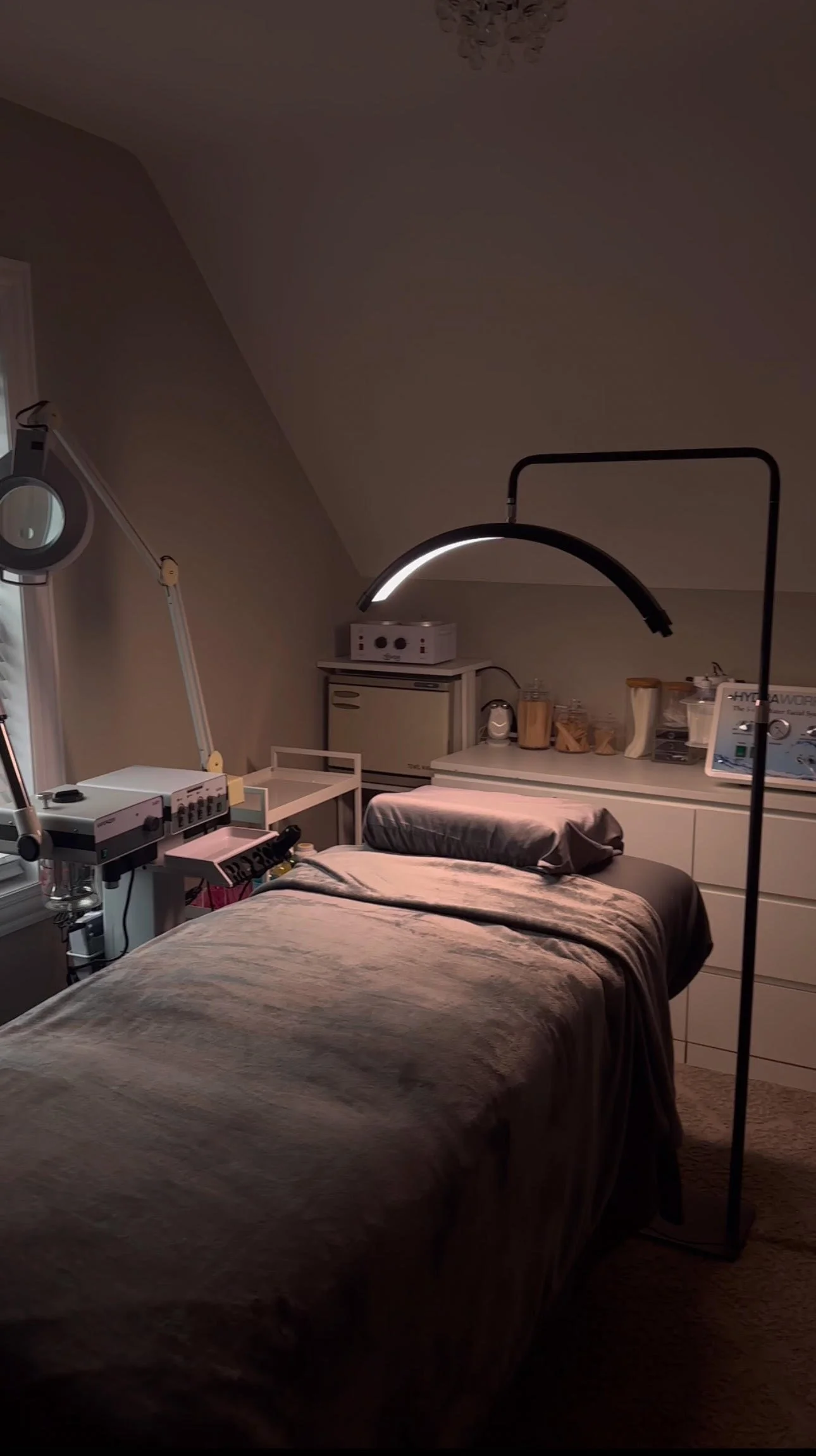 Picture of spa room layout