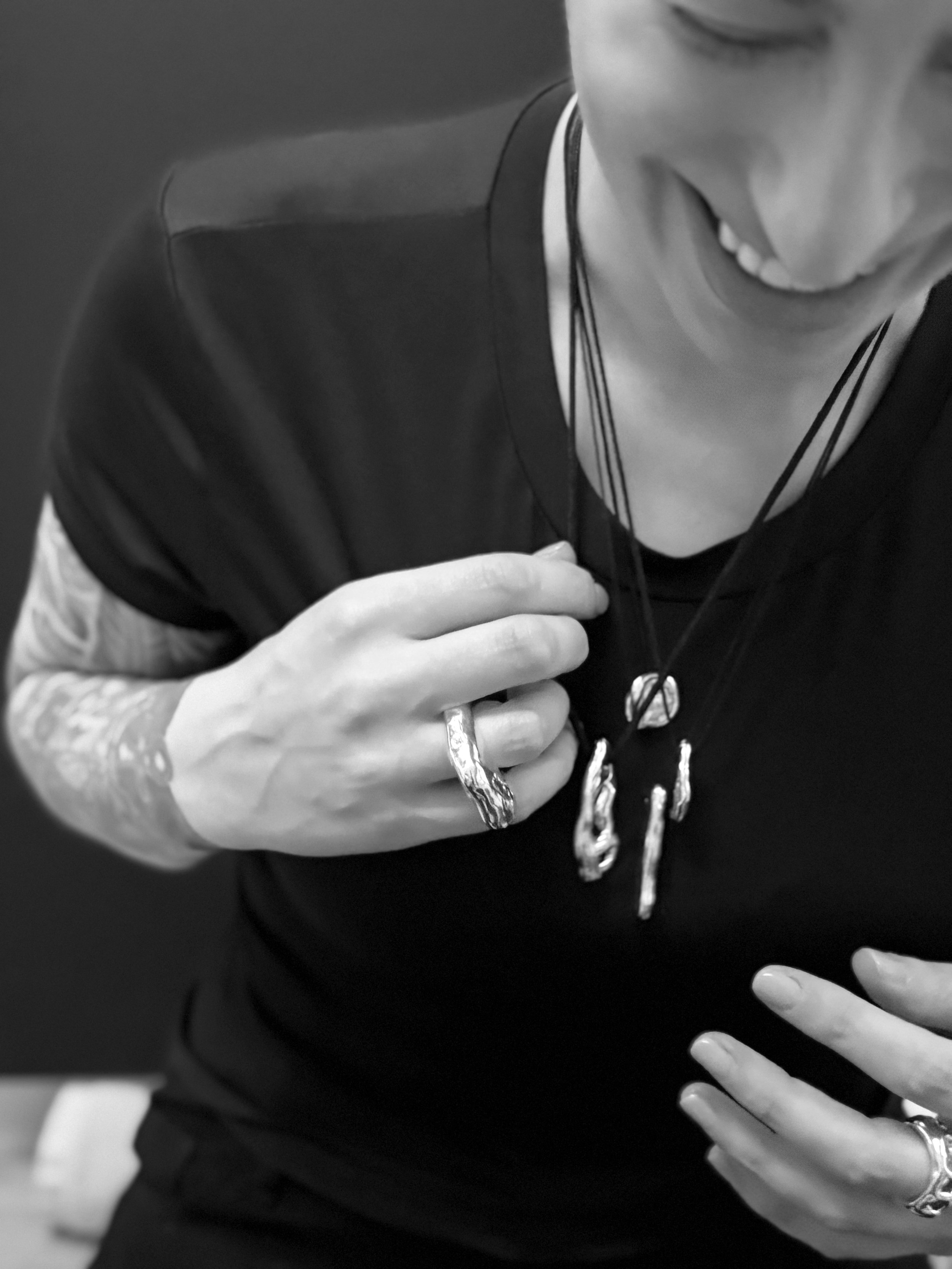 4silver neck 1 ring bw laughing.jpg