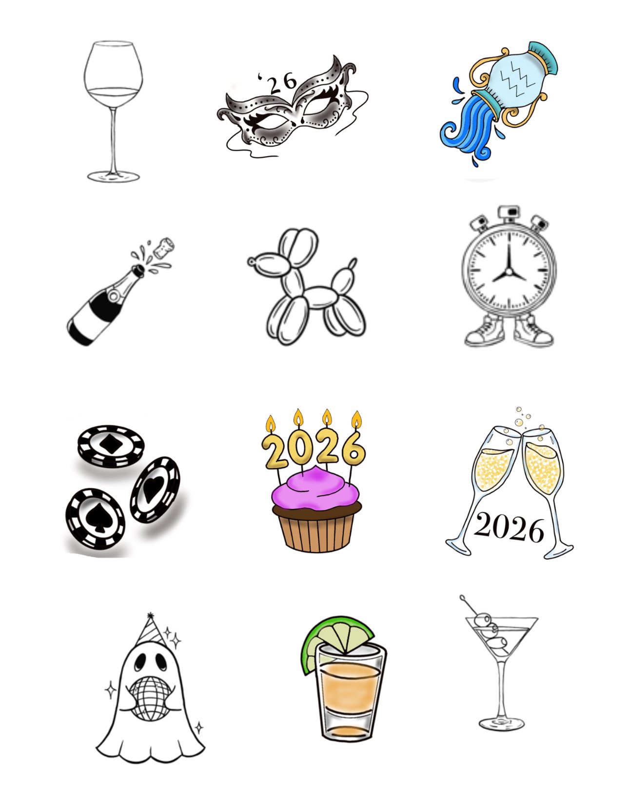 January 2026 Tattoo Flash