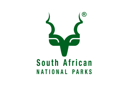 South African National Parks logo with an antelope head design above the text