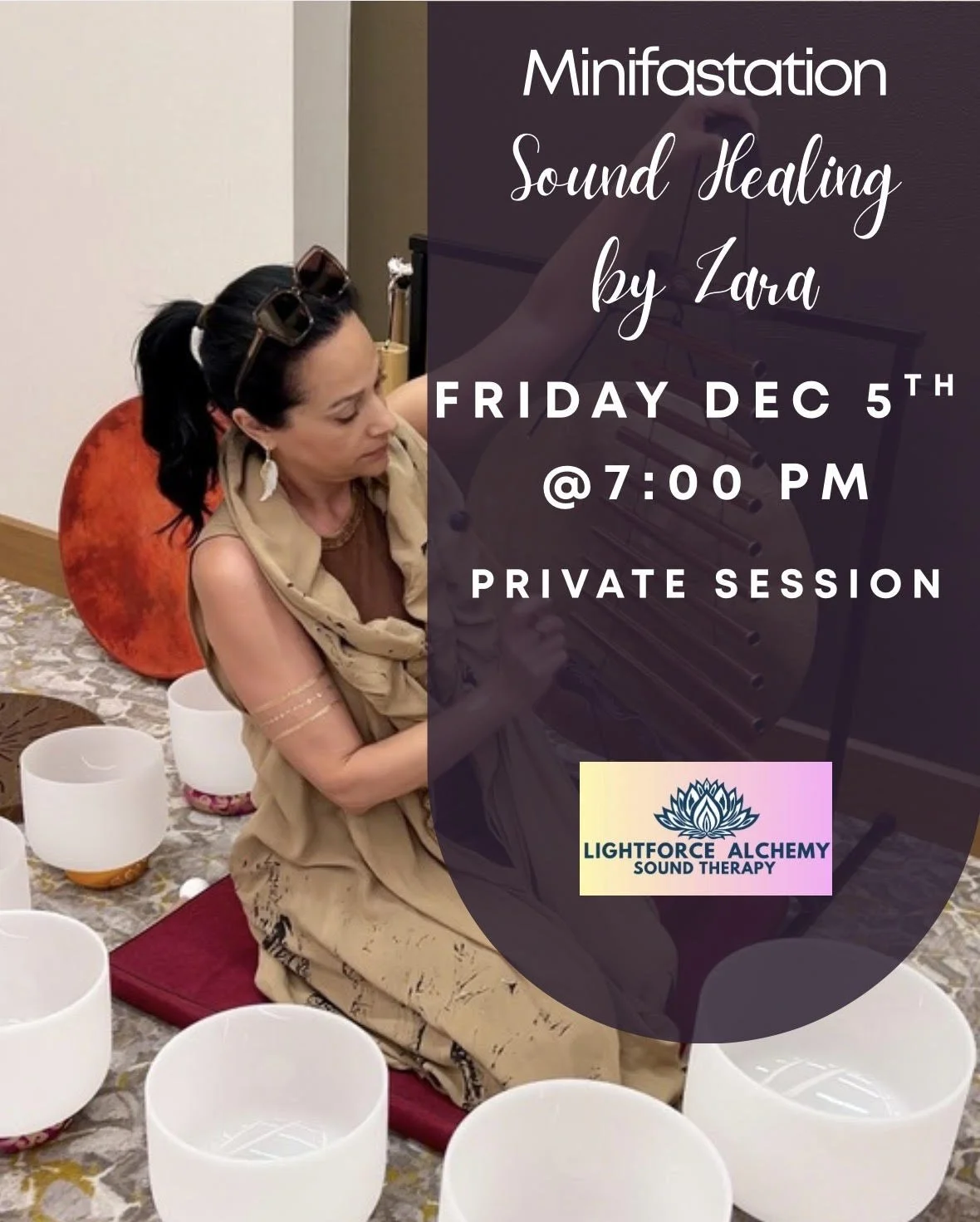 Manifestation soundhealing, Dec 5th