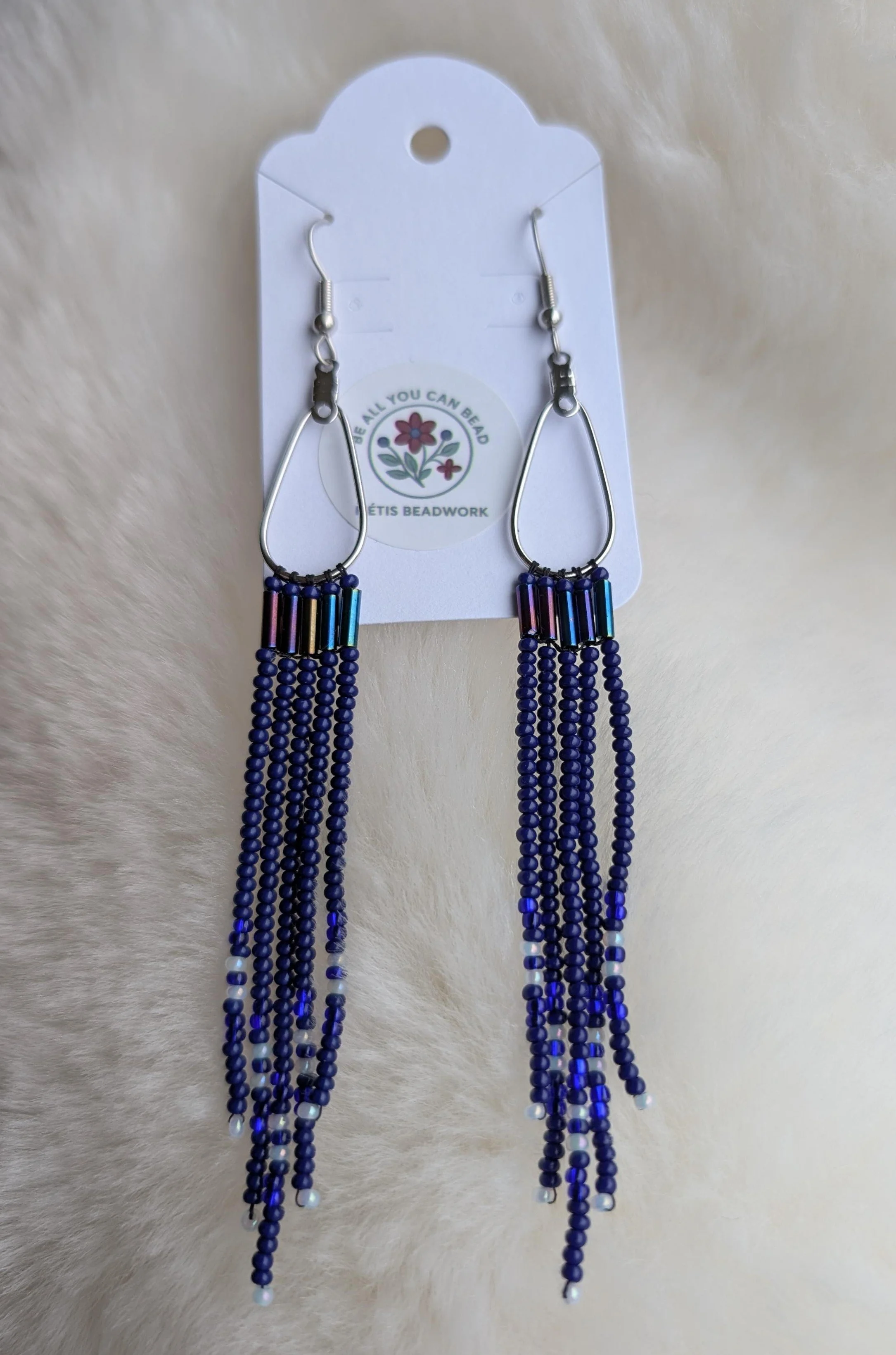 Earrings - Long fringe