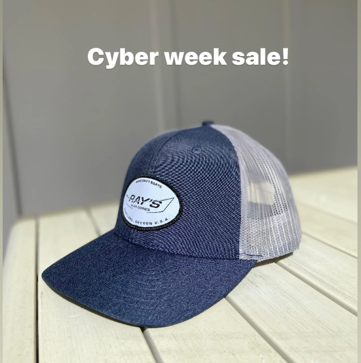 Hats, Tees, and Hoodies- all @raysriverdories merch on sale now - 25% off! 

#woodboat
#woodboats
#driftboat
#driftboats
#woodendory
#wooddriftboat
#wooddriftboats
#woodendriftboat
#boatbuilder
#boatbuilders
#rogueriver
#deschutesriver
#mcckenzierive