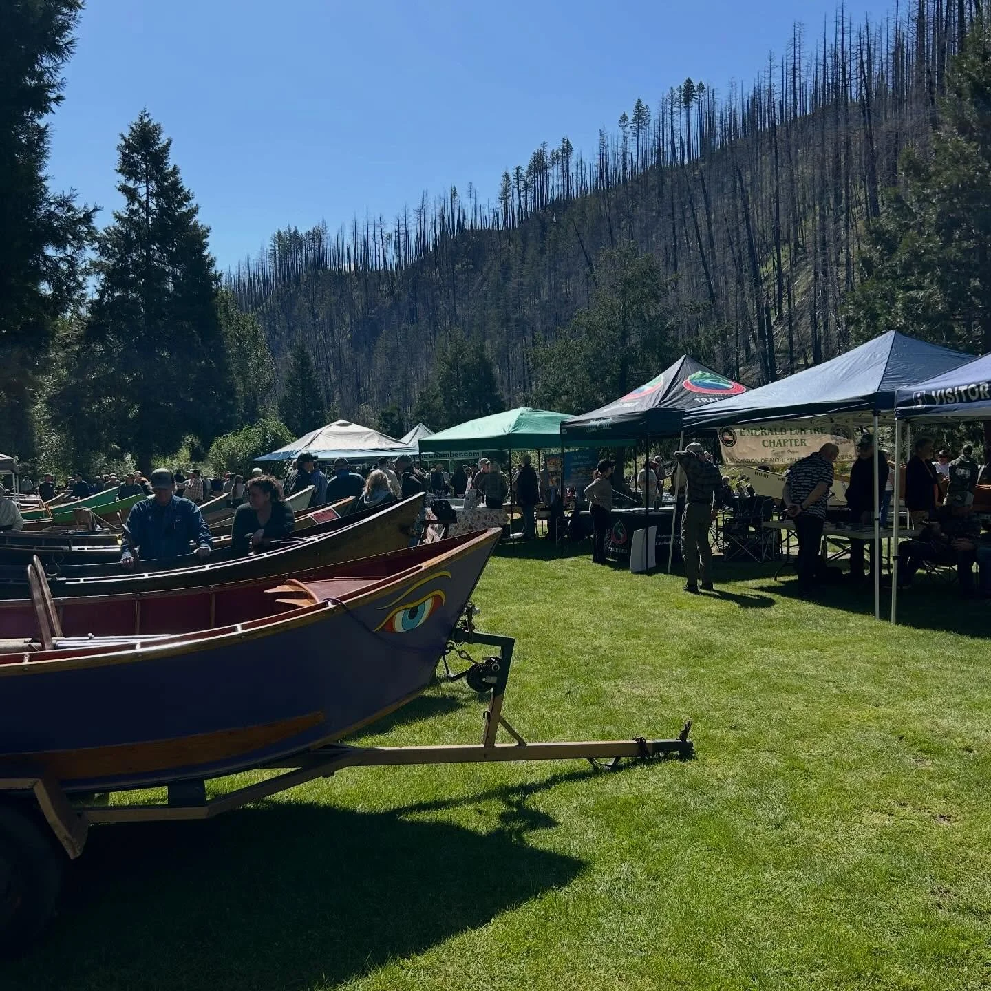 Last weekend had a chance to swing though the McKenzie River wooden boat festival. Wow! What a turn out. So many cool boats and stories to go with them. 

#woodboat
#woodboats
#driftboat
#raysriverdories
#totalboat