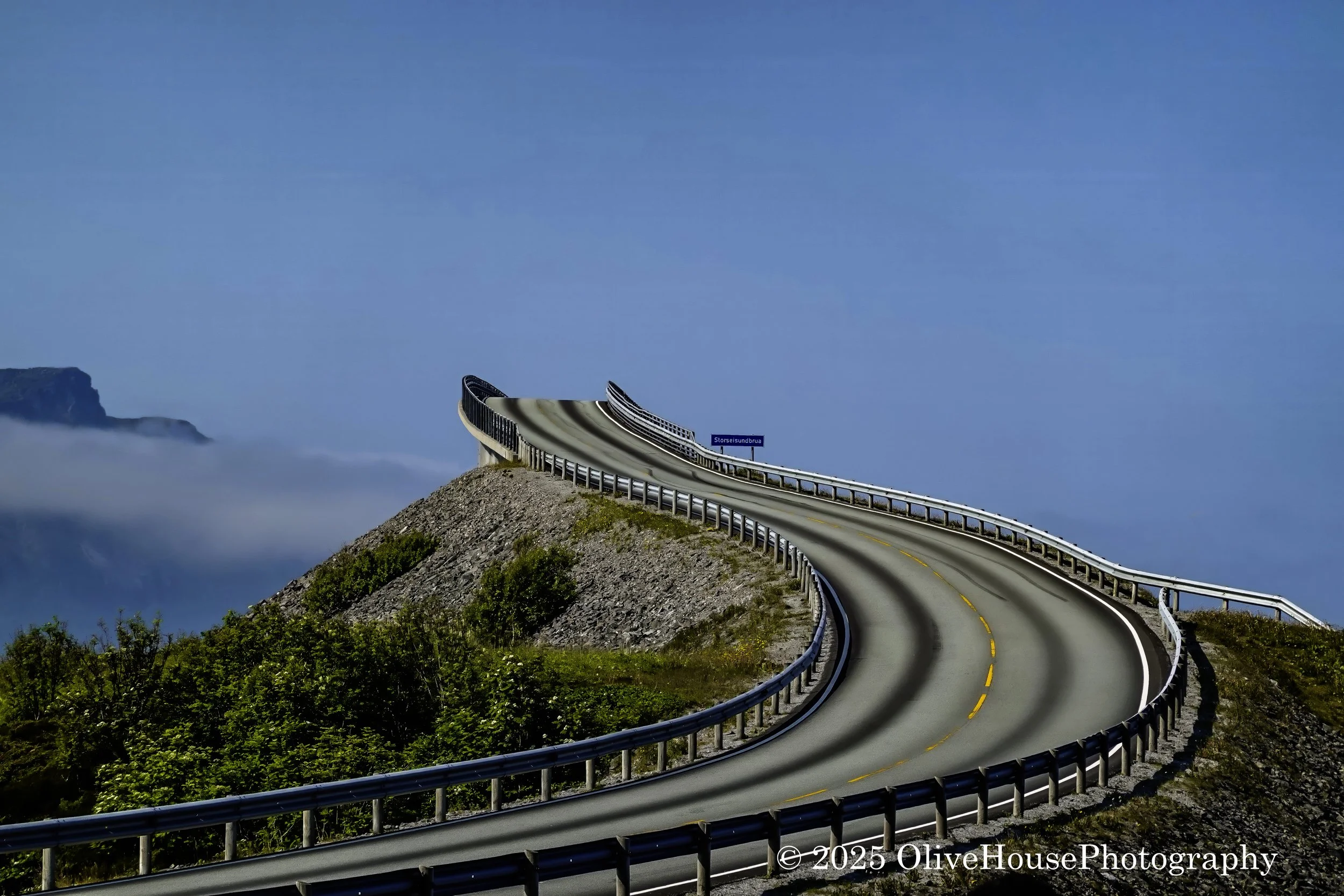 Great Atlantic Road in Molde, Norway