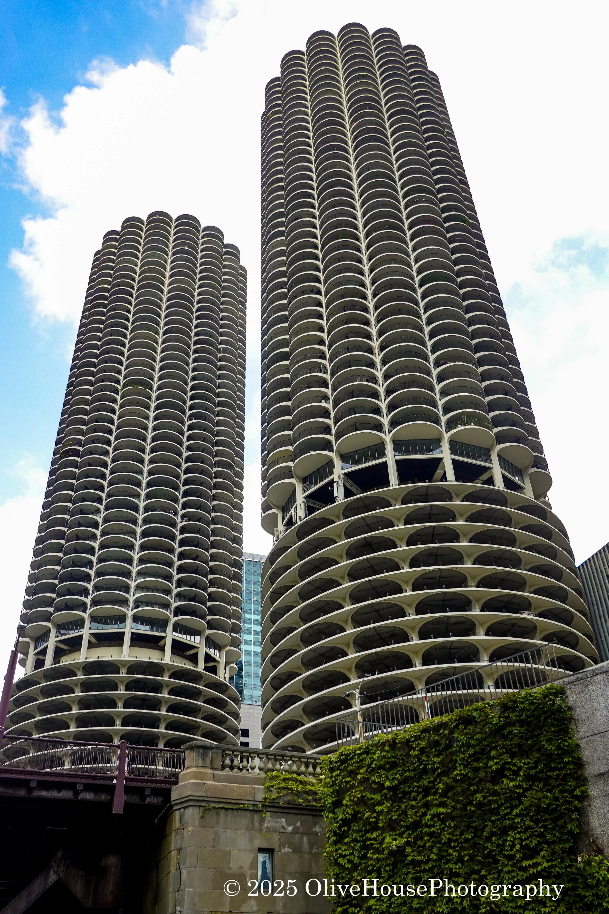 Marina City Towers in Chicago, Illinois