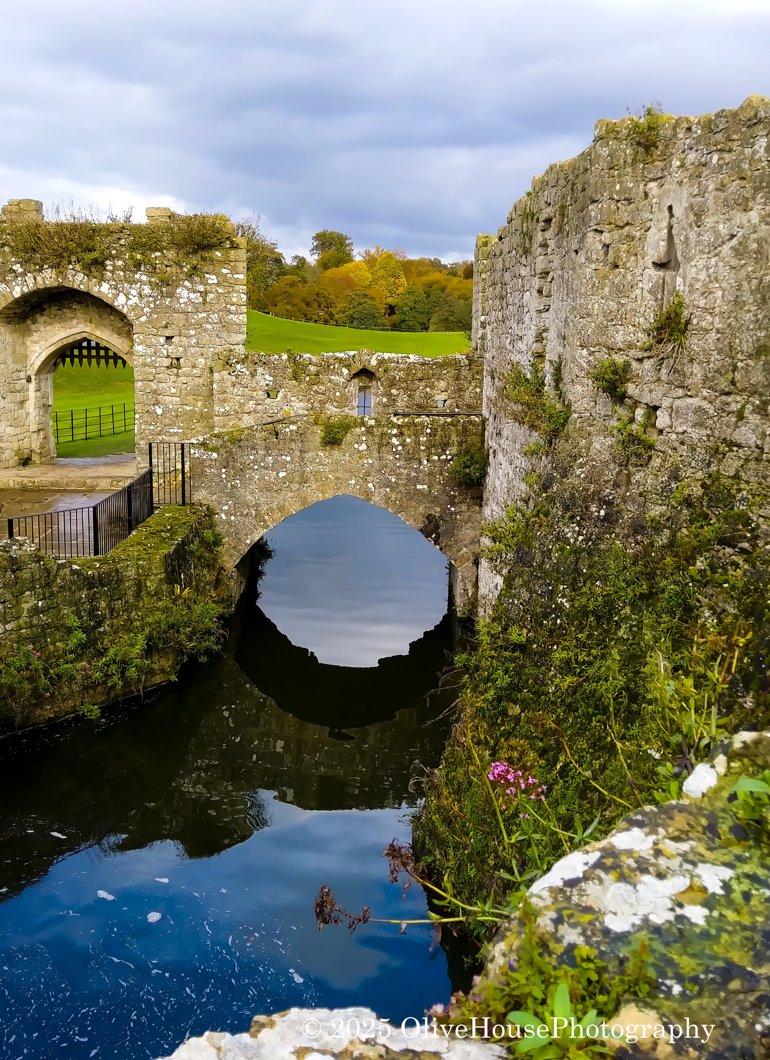 Leeds Castle in Kent, England, also known as "The Castle of Queens” for the six queens that had their primary residence in the castle during the Middle Ages. 