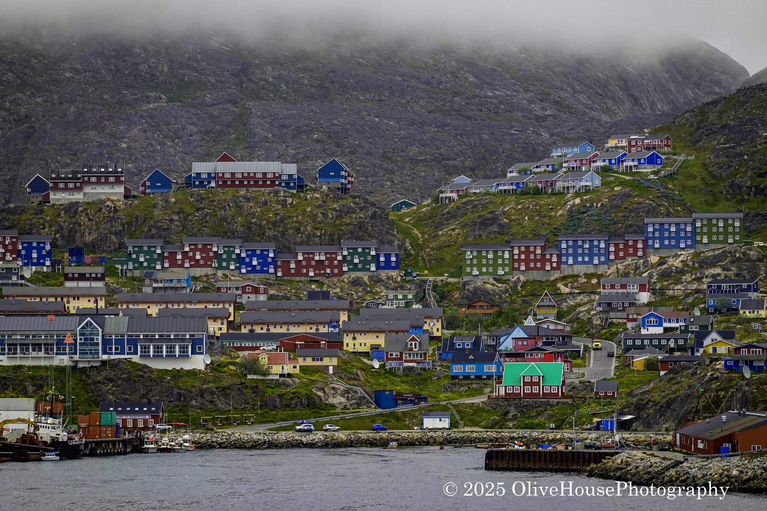 Downtown Qaqortoq, Greenland
