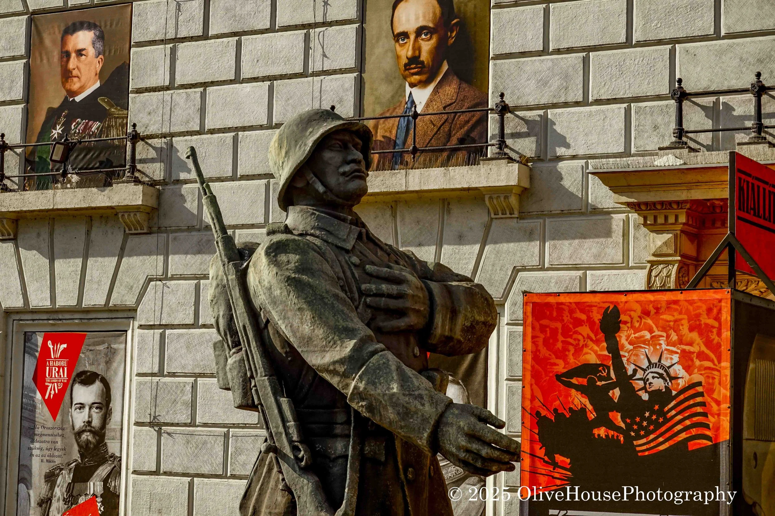 Statue in Budapest, Hungary, located in City Park in Budapest, Hungary.