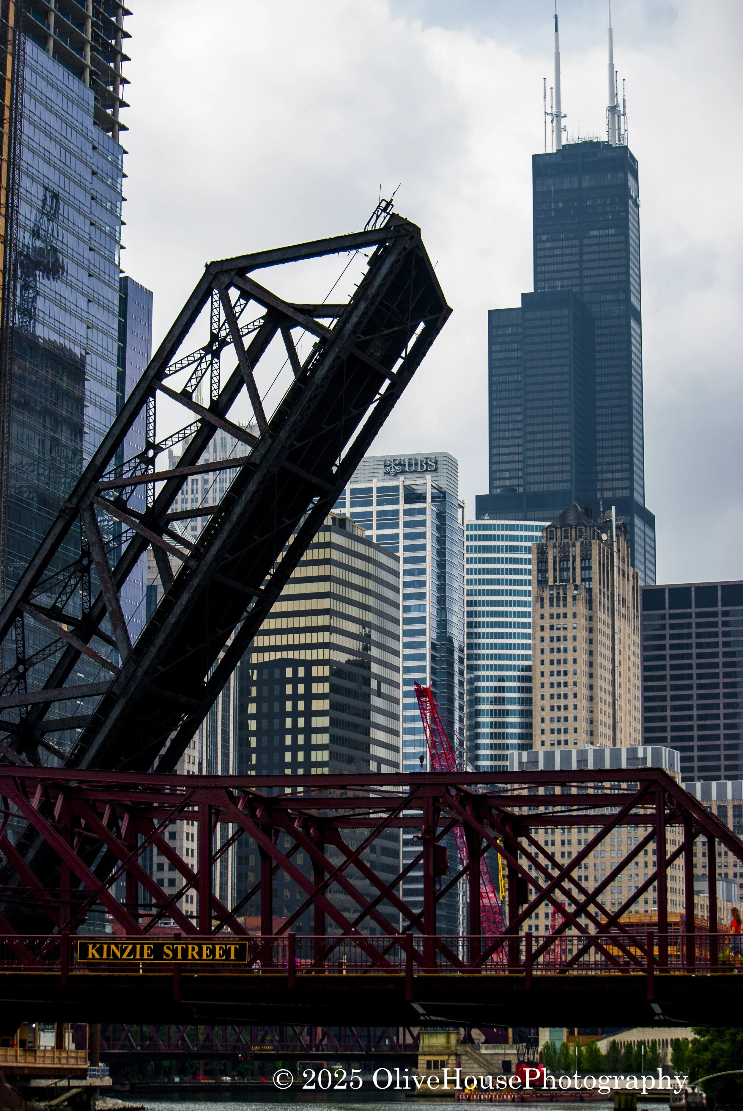 Bridge of the Chicago River, Chicago, Illinois