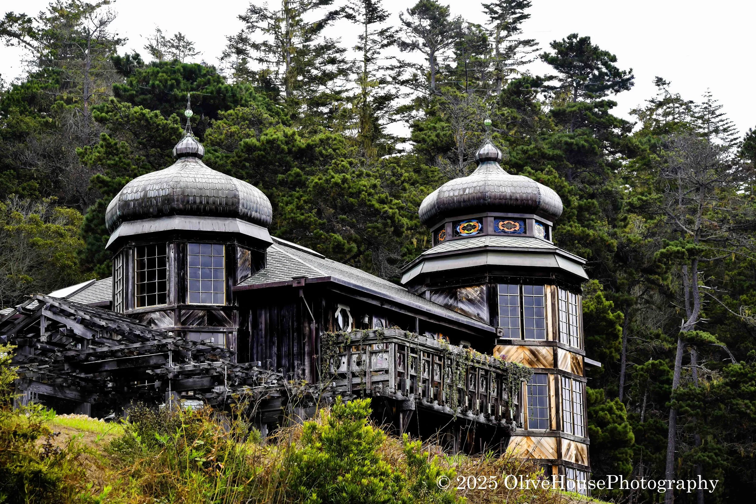 Russian architecture off California 1 highway