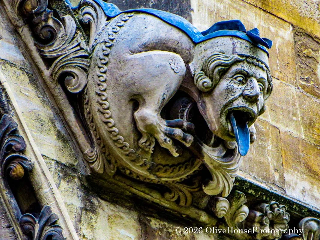Gargoyle on Westminster Abby, London, England.