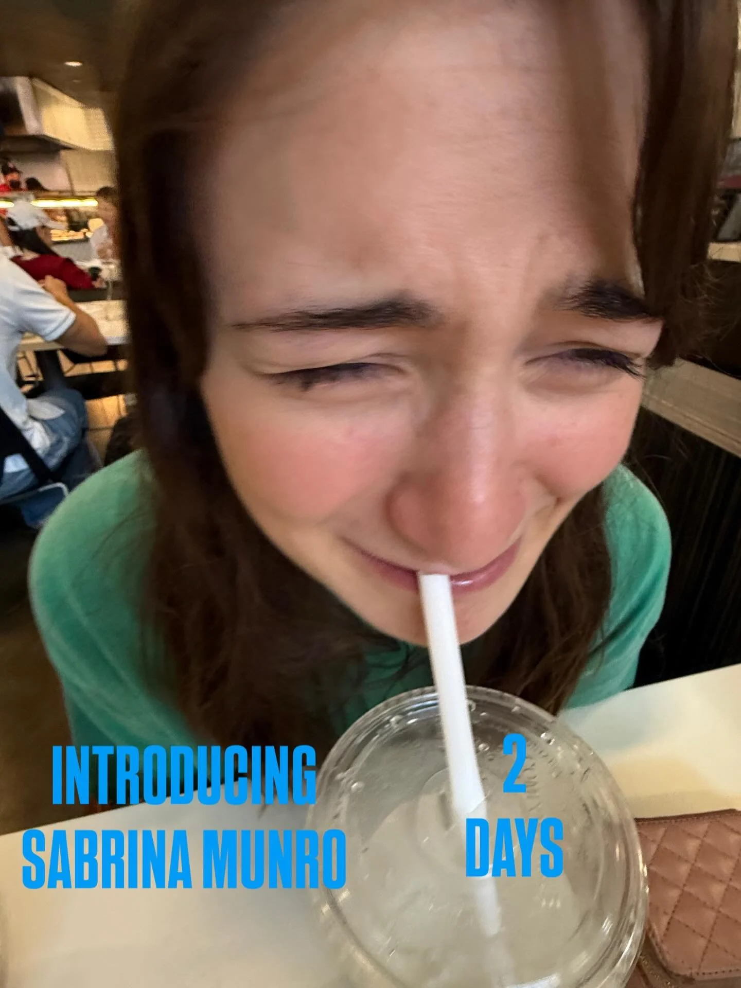 INTRODUCING OUR NEXT CAST MEMBER&hellip;. SABRINA MUNRO!!! Sabrina said that if she had 3 genie wishes, they would all be for YOU TO GET YOUR TICKETS!!! LINK IN BIO!!!