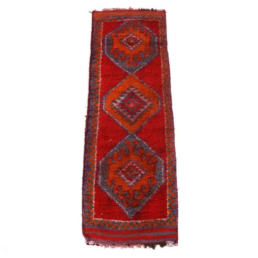 Hand-Knotted Turkish Runner