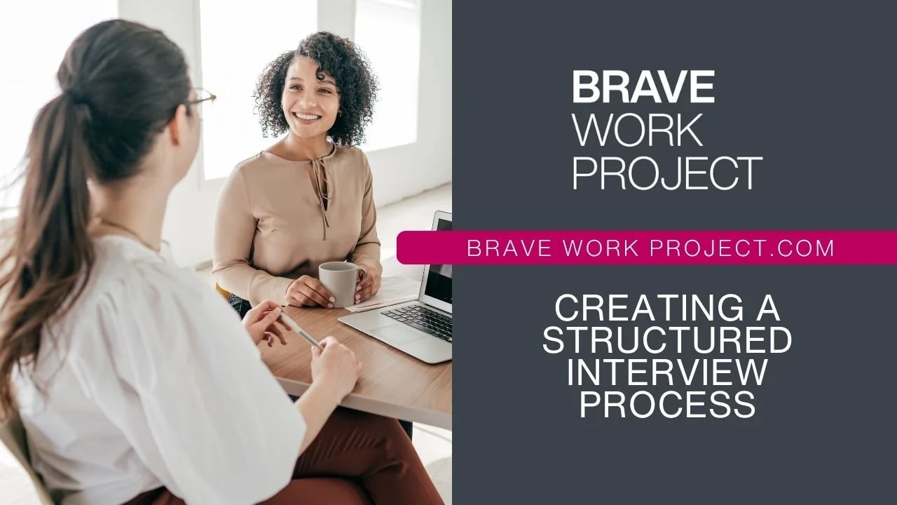 creating structured interview process small business
