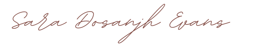 Signature of Sara Dosangh Evans in cursive