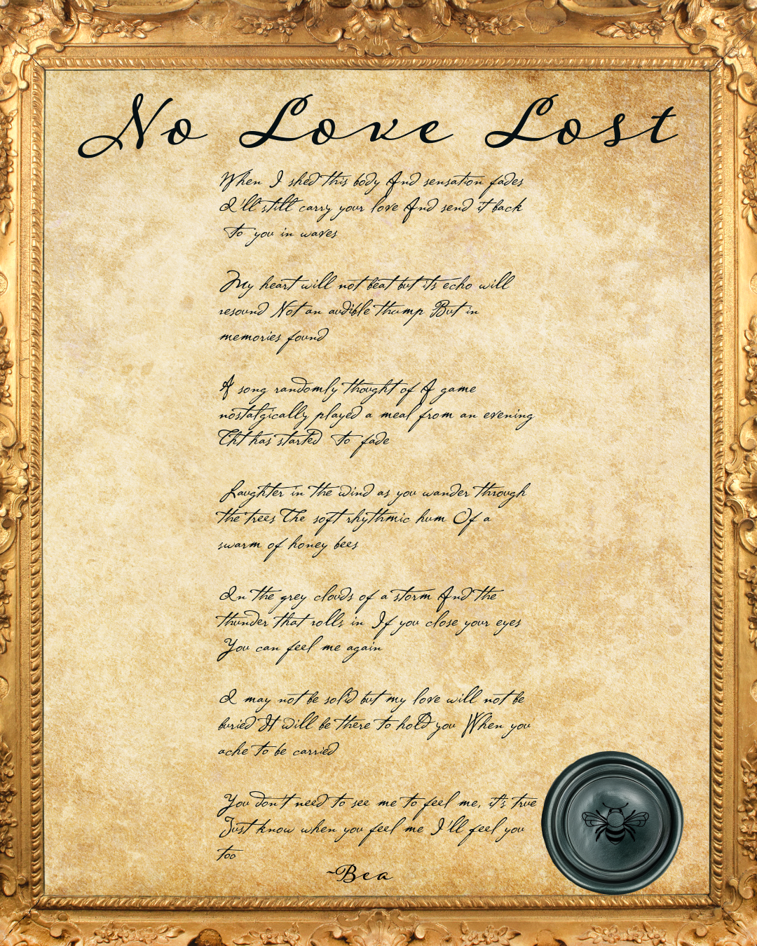 No Love Lost