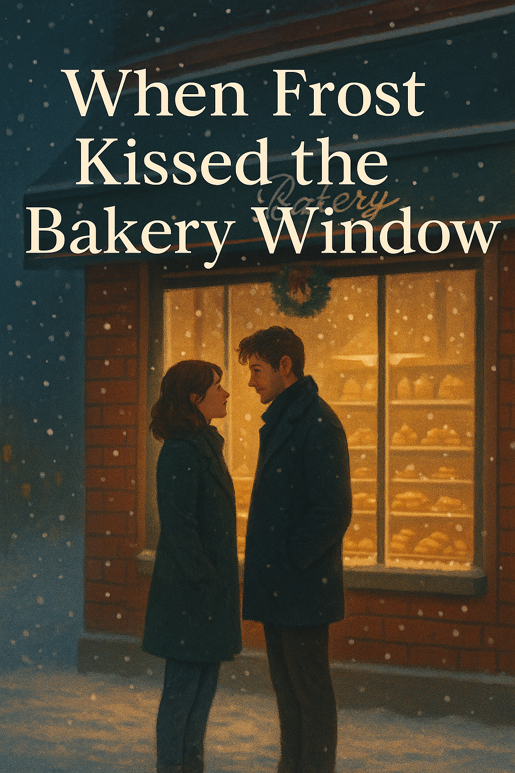 When Frost Kissed The Bakery Window