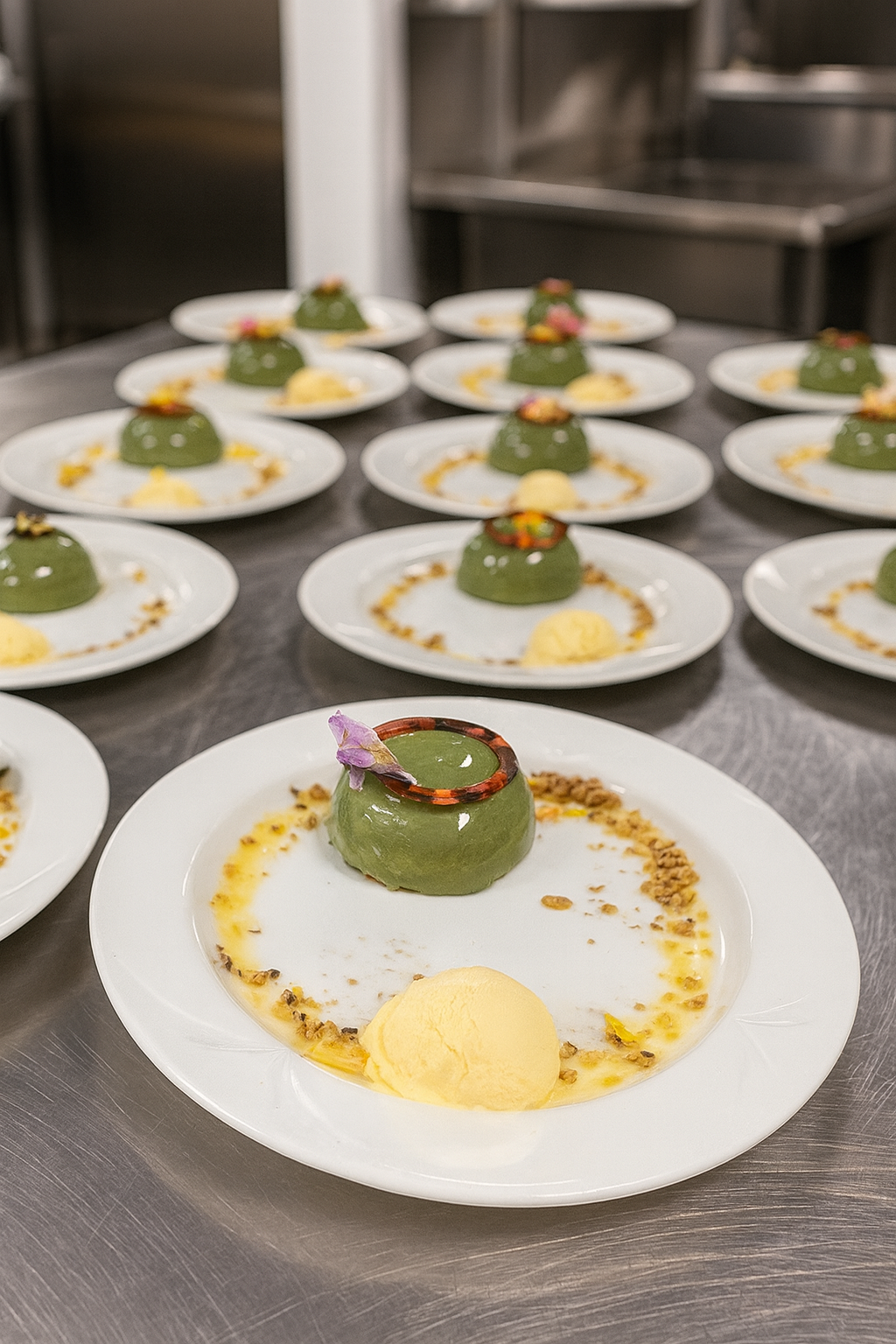 Prune Coffee Cake, Honey Lavender Granola