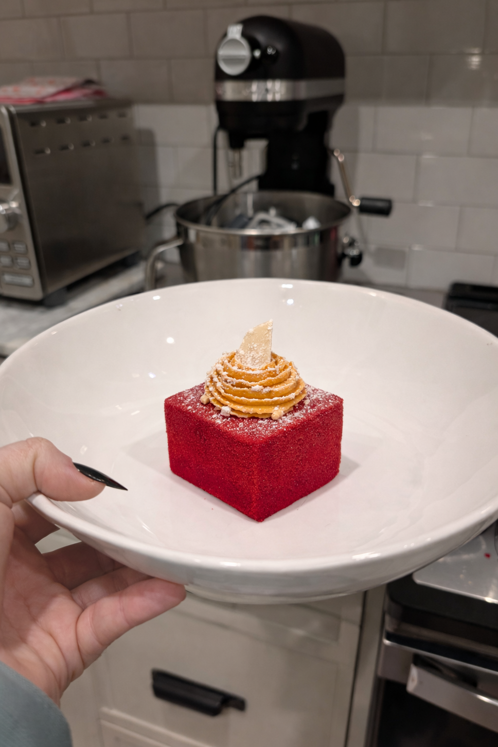 Oatmeal Crumble Cube